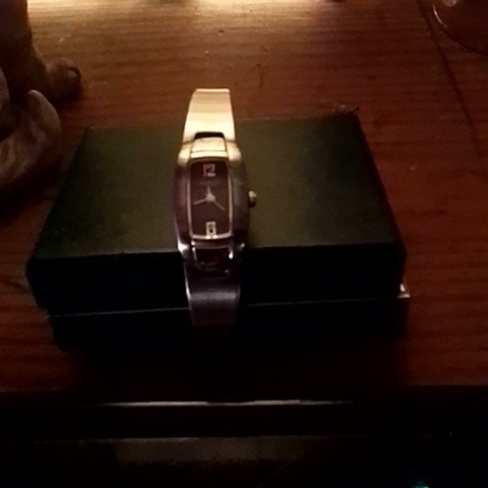Kenneth Cole NY petite sterling silver watch